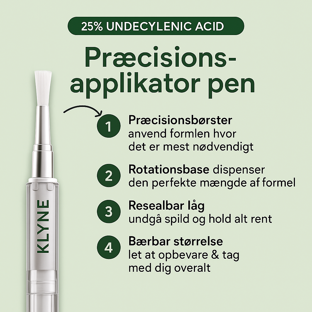 Antifungalt serum fjerner svamp