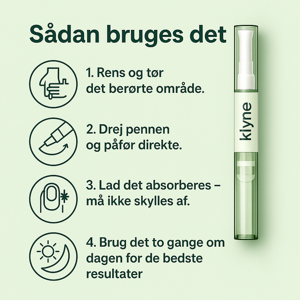 Antifungalt serum fjerner svamp