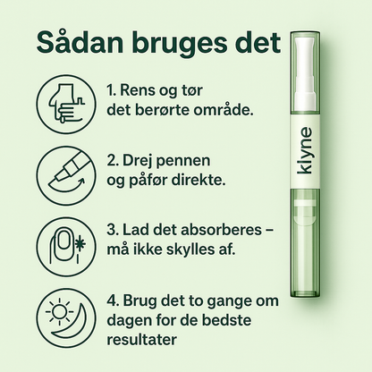 Antifungalt serum fjerner svamp