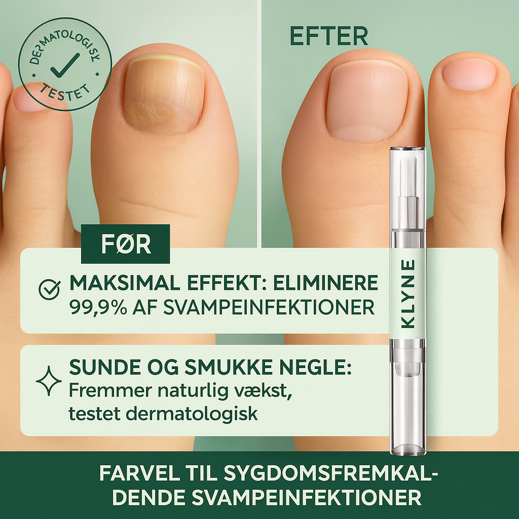 Antifungalt serum fjerner svamp